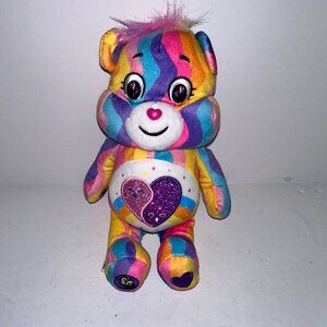 Care Bears Fun Size Sparkle Plush Friend Forever Bear: by Basic Fun 10"